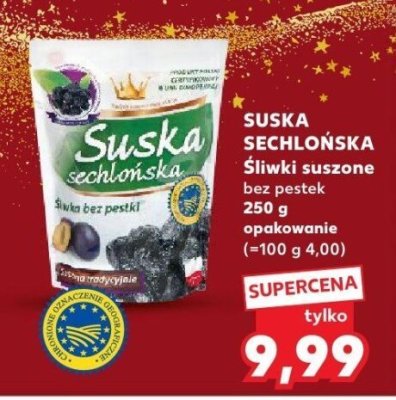 Śliwki suszone bez pestek 250 g promocja w Kaufland