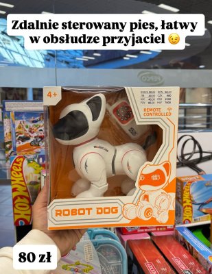 Zdalnie sterowany pies promocja w Pepco