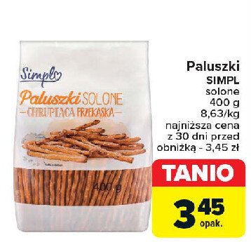 Paluszki solone Simpl promocja