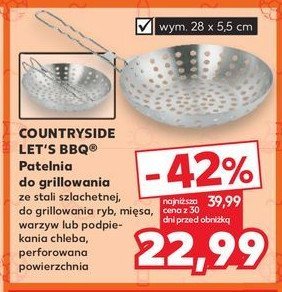 Patelnia grillowa COUNTRYSIDE promocja
