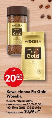 Kawa Mocca Fix Gold rozpuszczalna promocja w Żabka