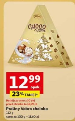 Praliny Vobro choinka 112 g promocja w Auchan