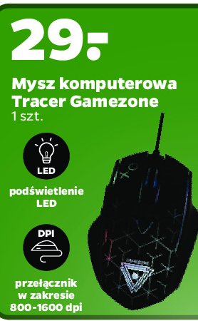 Mysz gamezone Tracer promocja