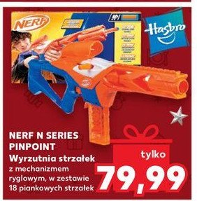 Wyrzutnia pinpoint Nerf promocja w Kaufland