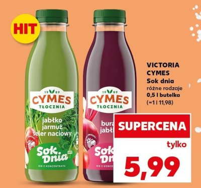 Sok dnia różne rodzaje promocja w Kaufland