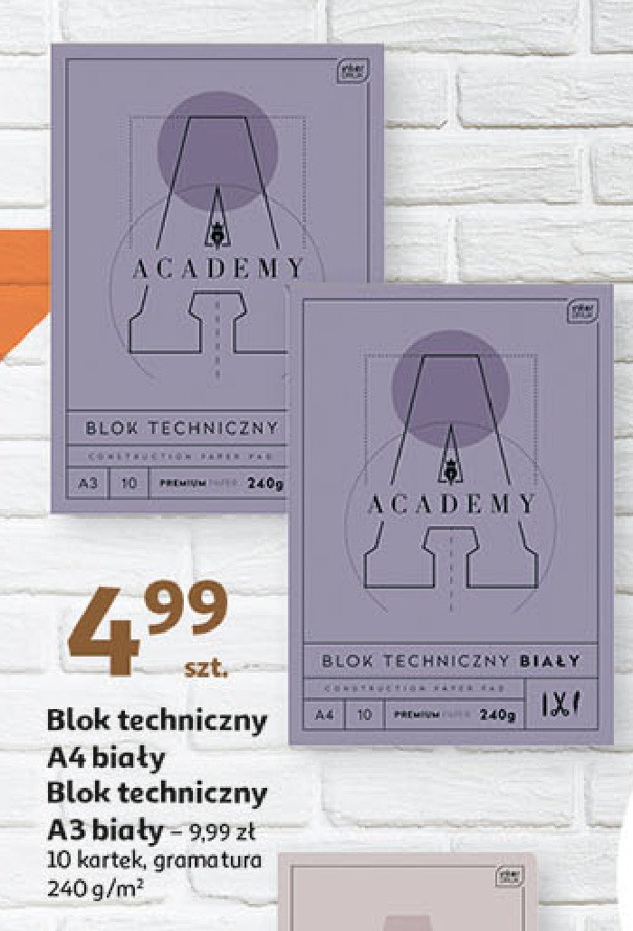 Blok techniczny a3/10k Interdruk promocja