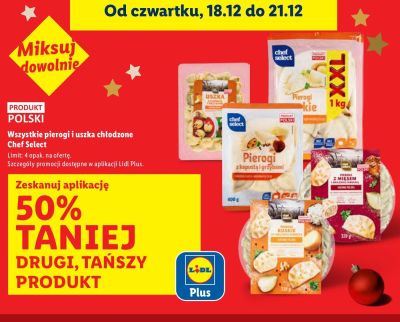 Uszka chłodzone Chef Select promocja w Lidl