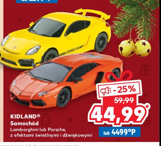 Samoch贸d porsche Kidland promocja