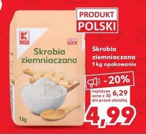 Skrobia ziemniaczana K-classic promocja