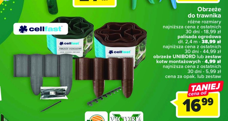 Palisada ogrodowa Cellfast promocja