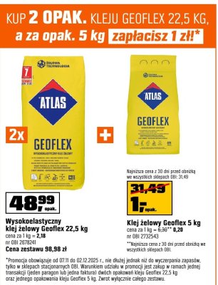 Klej żelowy Geoflex 5 kg promocja w OBI