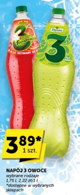 Napój 3 owoce Lemon&Fountain promocja w Groszek