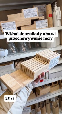 Wkład do szuflady na noże promocja w Pepco