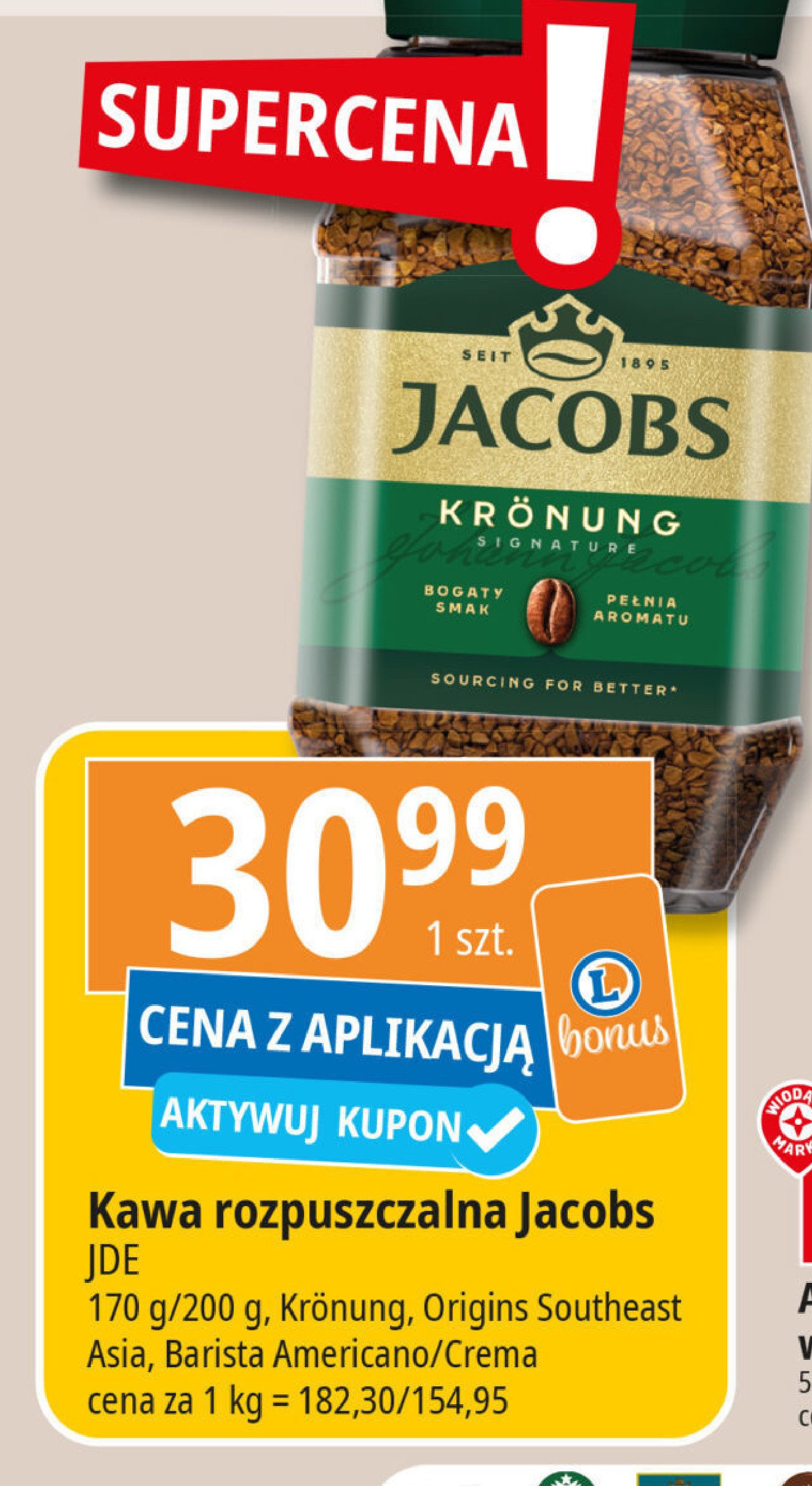 Kawa Jacobs barista edition americano promocja