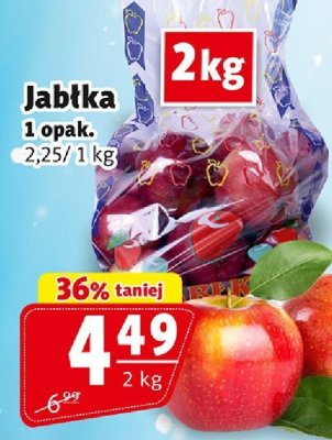 Jabłka 1 opak. promocja w Prim Market