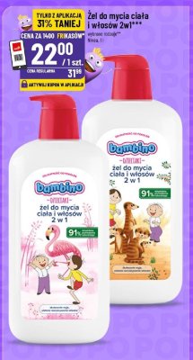Żel do mycia ciała i włosów 2w1 Bambino promocja w POLOmarket