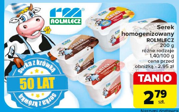 Serek naturalny Rolmlecz promocja