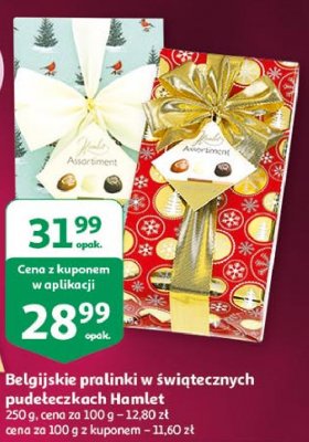 Praliny belgijskie z bombk膮 Hamlet promocja