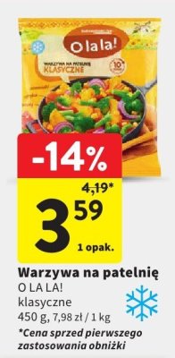 Warzywa na patelnię promocja w Intermarche