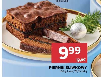 Piernik śliwkowy Lazur promocja w Stokrotka