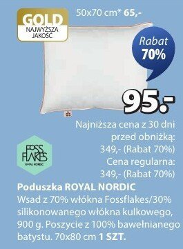 Poduszka ROYAL NORDIC 50x70 cm promocja w Jysk