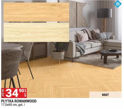 Płytka ROWANWOOD 17,5x60 cm, gat. I promocja w Merkury Market