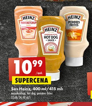 Sos american hot dog Heinz promocja