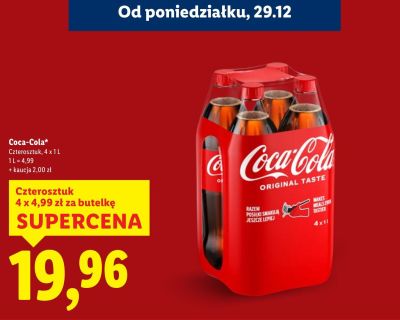 Cola promocja w Lidl