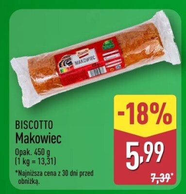 Makowiec  promocja w Aldi