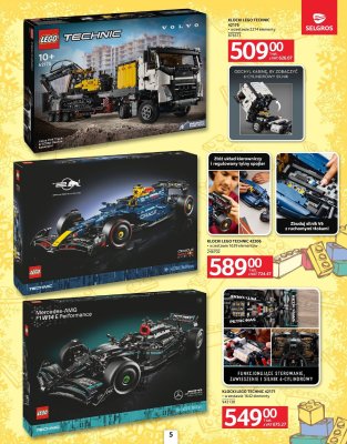Klocki LEGO TECHNIC 42206 Oracle Red Bull Racing promocja w Selgros