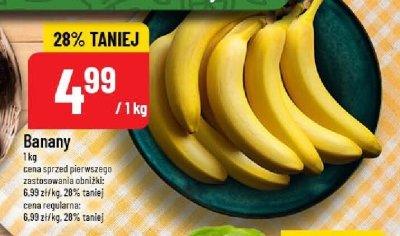 Banany promocja w POLOmarket
