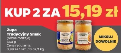 Zupa, różne rodzaje x2 promocja w Netto