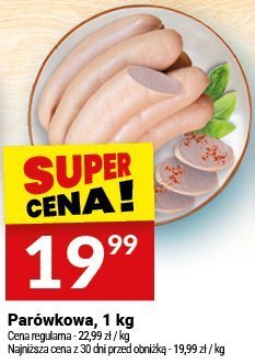 Parówkowa, 1 kg promocja w Twój Market