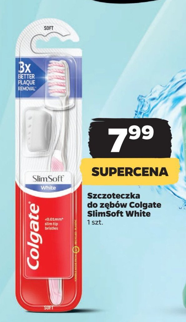 Szczoteczka do zębów white soft Colgate slim soft promocja