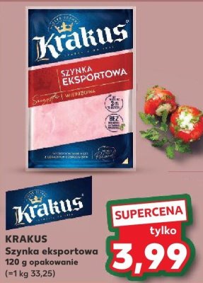 Szynka eksportowa promocja w Kaufland