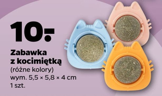 Zabawka z kocimiętką promocja