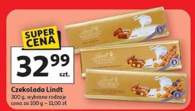 Czekolada Lindt promocja w Auchan