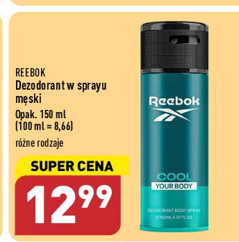 Dezodorant Reebok cool your body promocja
