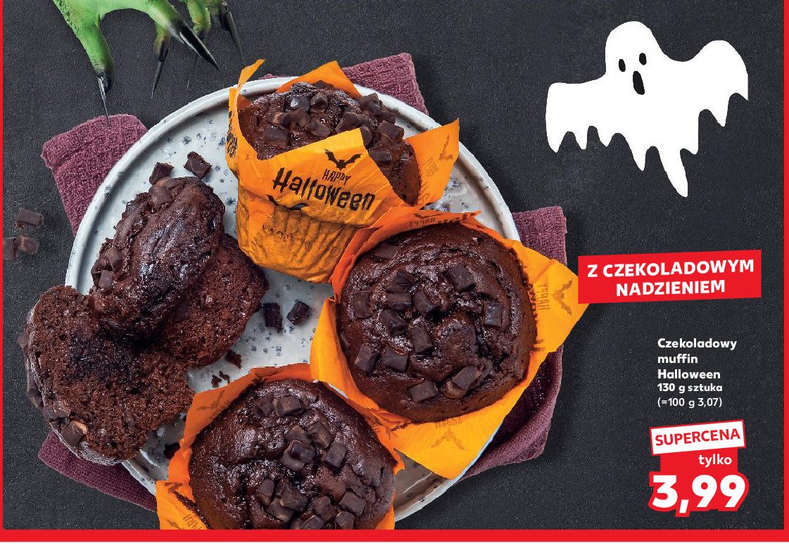 Muffin halloween promocja w Kaufland