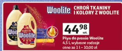 Płyn do prania Woolite promocja w Auchan