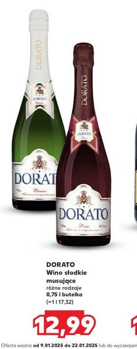 Wino DORATO ROSSO promocja w Kaufland