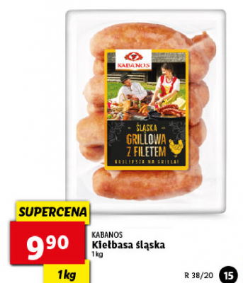 Kiełbasa śląska grillowa z filetem z kurczaka Kabanos promocja