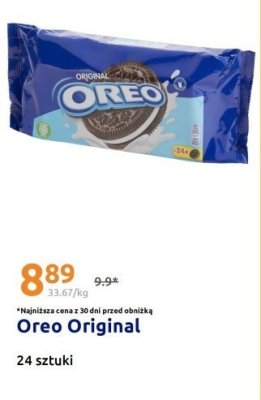 Ciastka Oreo Original promocja w Action