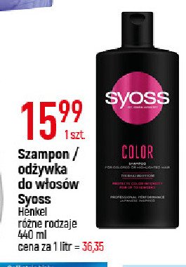 Szampon do włosów Syoss color protect promocja