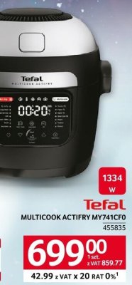 Multicooker Tefal Multicook Actifry MY741CF0 promocja w Selgros