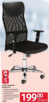 Fotel biurowy FOTEL BIUROWY PERFECT R promocja w Selgros