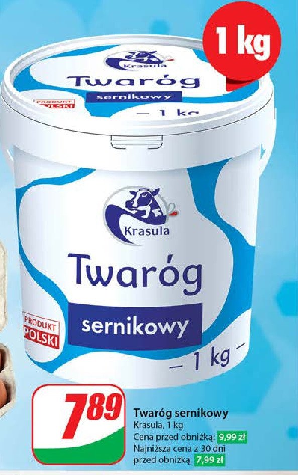 Twaróg sernikowy Krasula promocja