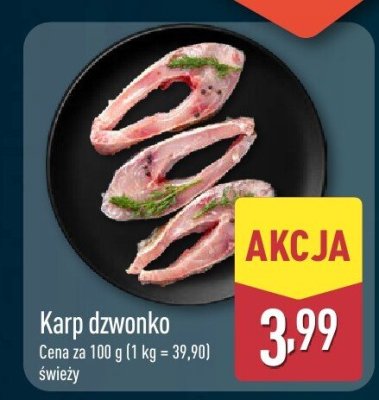 Karp dzwonko świeży promocja w Aldi