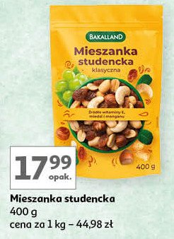 Mieszanka studencka klasyczna Bakalland promocja