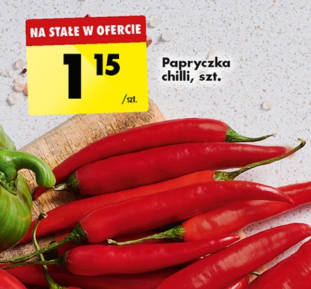 Papryczka chilli promocja